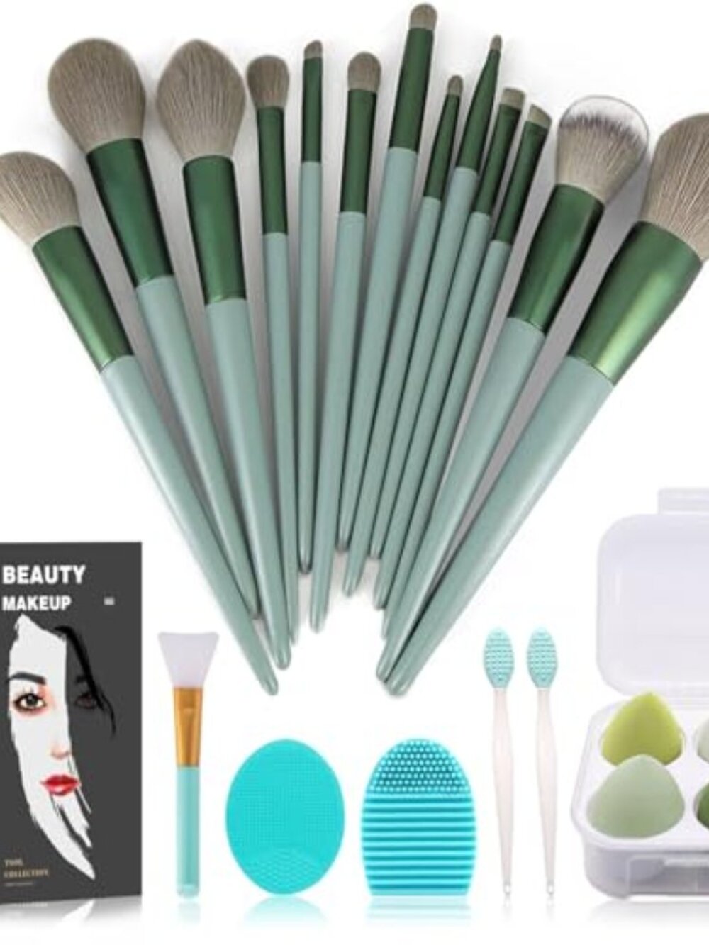 Koccido Makeup Brushes 22 Pcs Makeup Kit,Foundation Brush Eyeshadow Brush Make